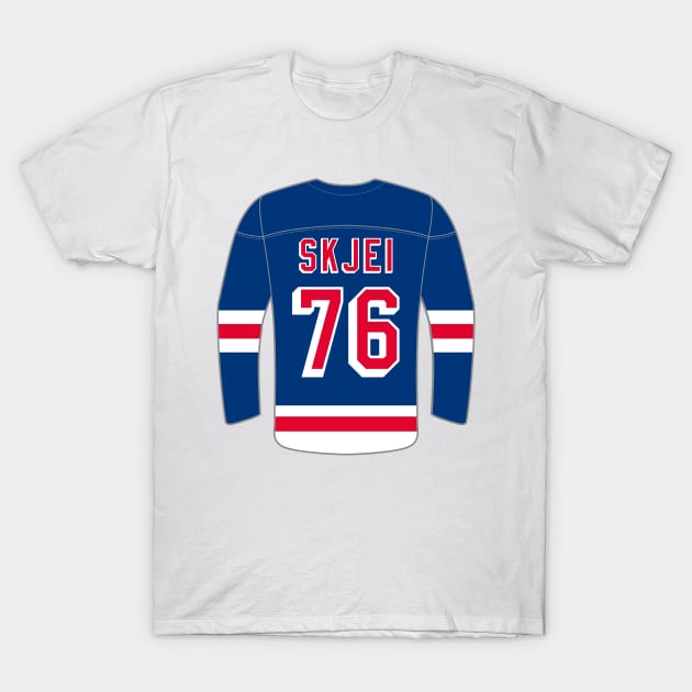 New York Rangers - Brady Skjei T-Shirt by swiftscuba